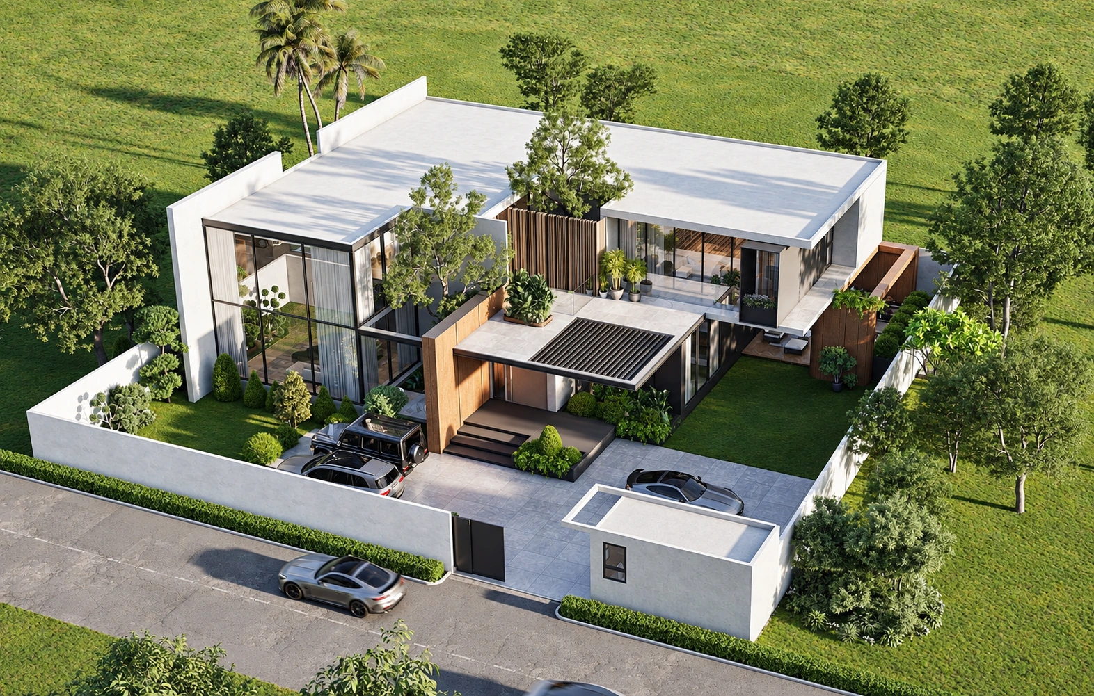 Blay Residence, architectural visualisation by Neoteros Group